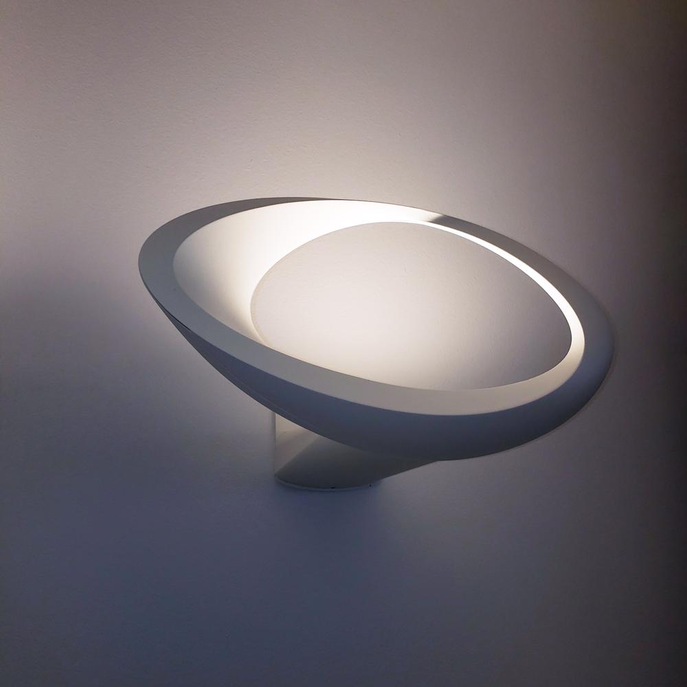 Cabido LED Wall Light - Modern Dimmable Wall Sconce with Energy Saving Bulbs, Perfect for Bedroom, Living Room, and Hallway Lighting Decor