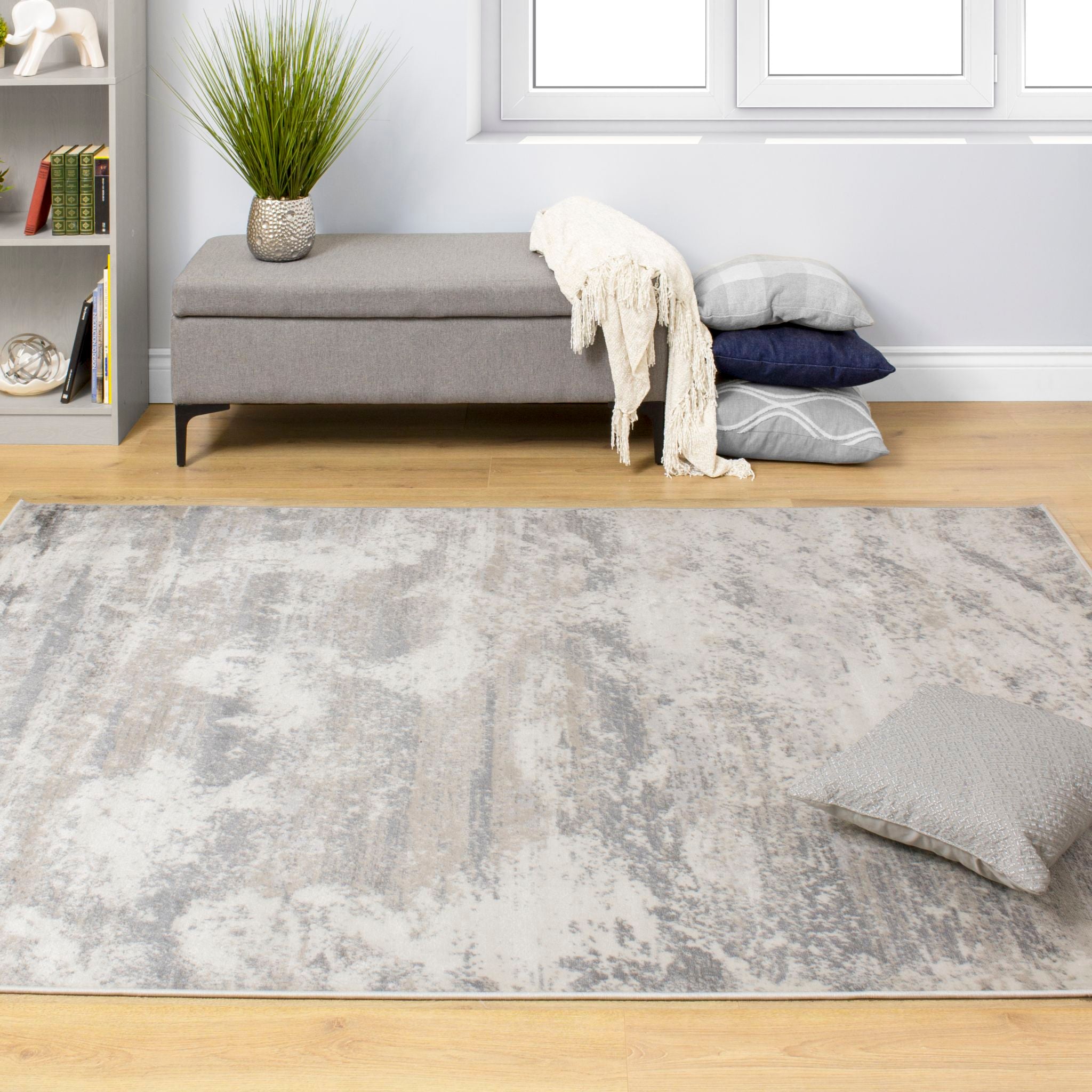 Alida Modern Area Rug 8'x10' - Soft & Durable Living Room, Bedroom, Office Decor - Non-Slip Backing for Home & Apartment