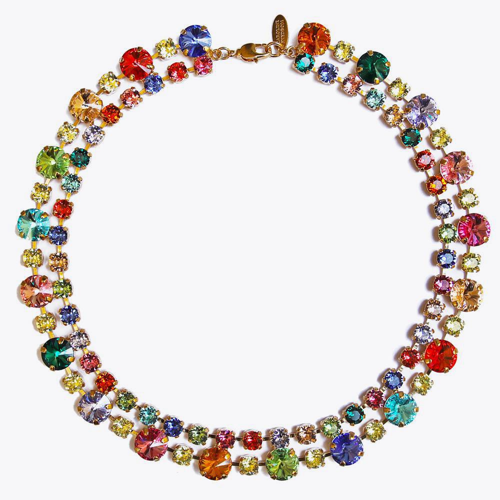 Pomona Necklace & Rainbow Combo - Elegant Handmade Jewelry Set for Women | Perfect for Parties, Weddings & Everyday Wear
