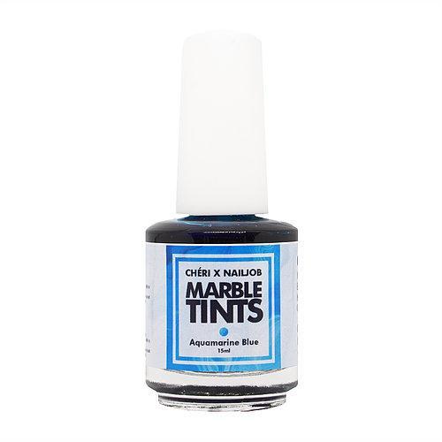 Cheri Marble Tint Aquamarine Blue Nail Polish #MT80224 - Perfect for Manicures, Pedicures & Nail Art Designs