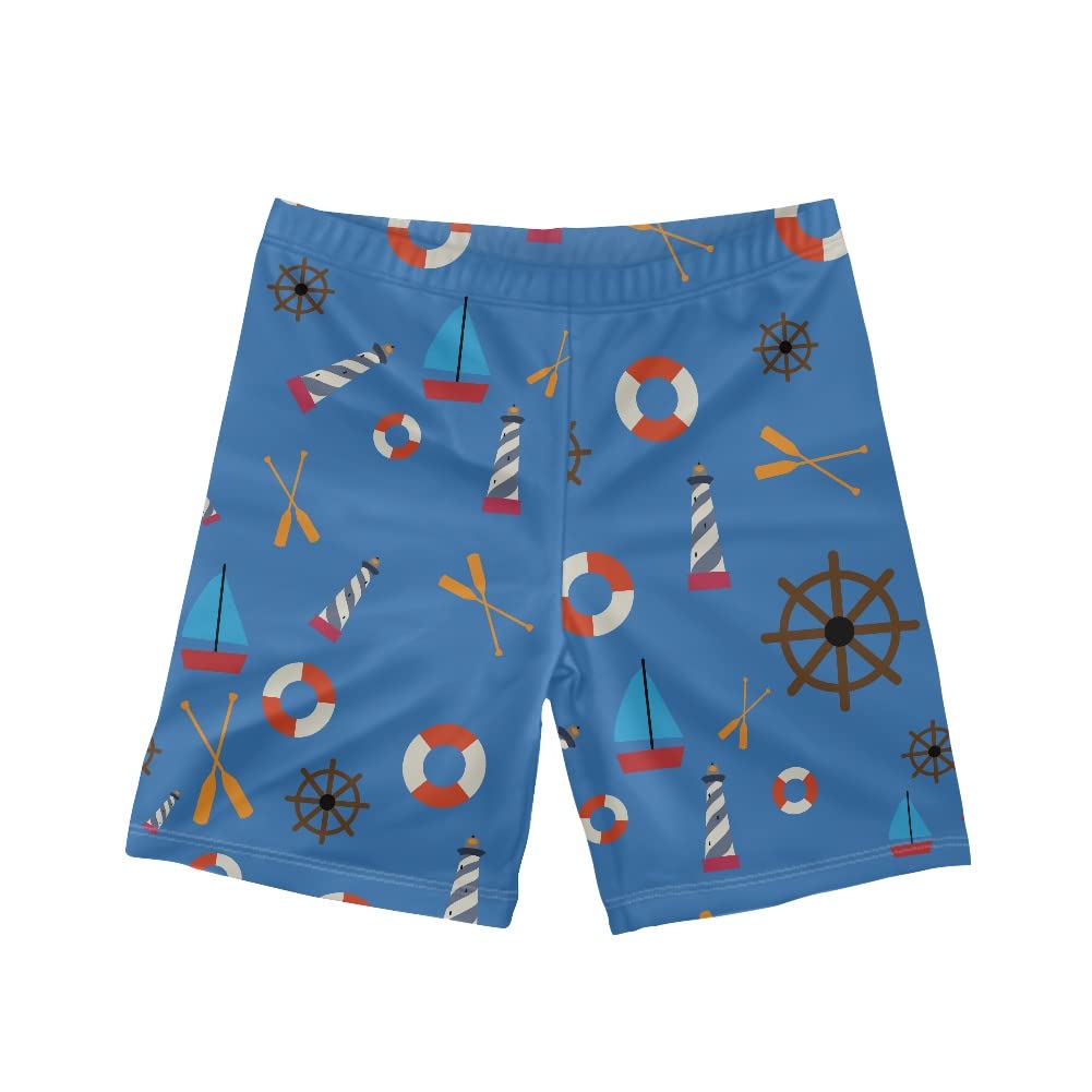 JoyLamoria Boys' Quick Dry Swim Trunks with Mesh Lining - Comfortable Beach & Pool Swimwear for Juniors - Perfect for Swimming, Surfing, and Summer Water Activities