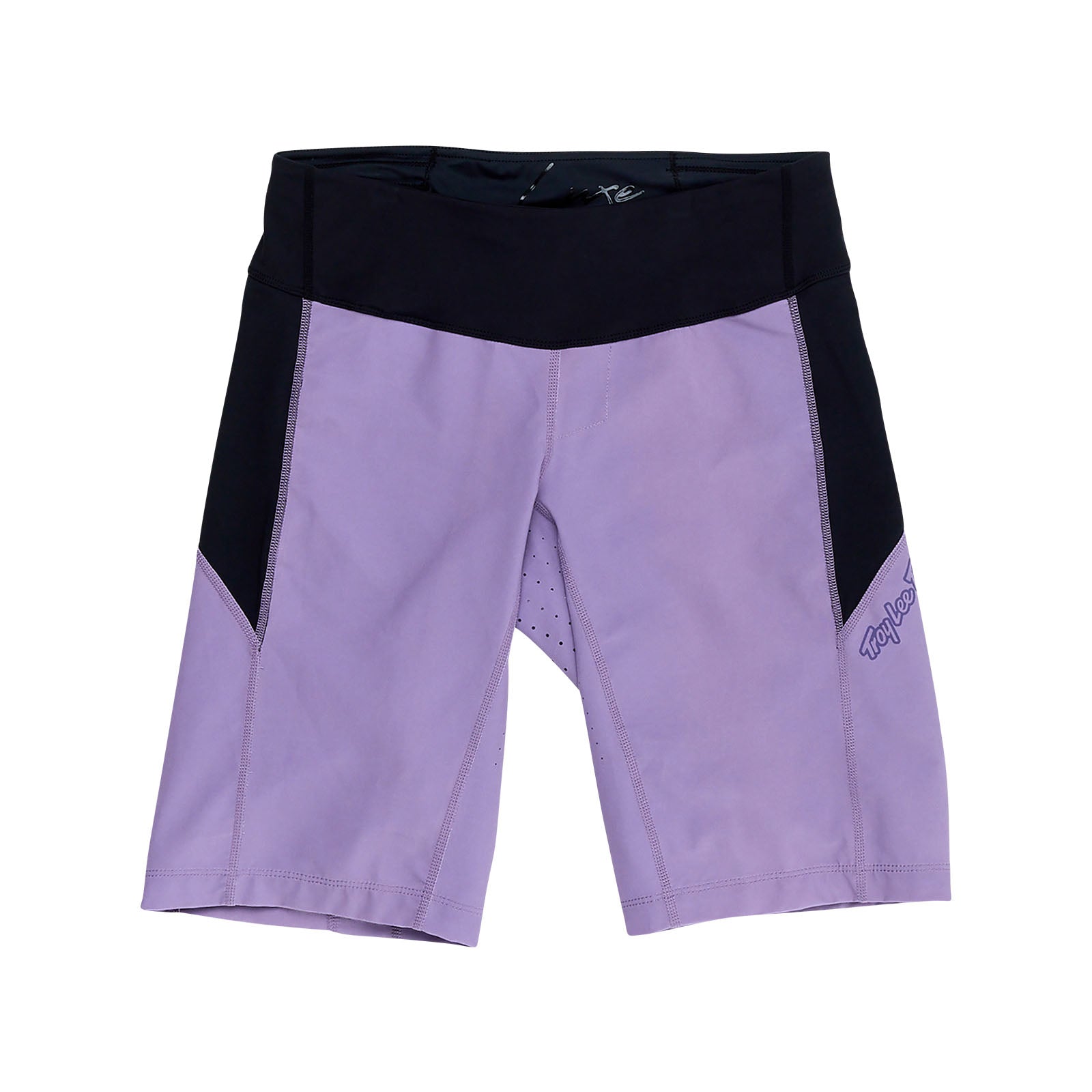 Luxury Women's Solid Amethyst Shorts - Elegant Casual Wear for Summer Outings & Beach Vacations