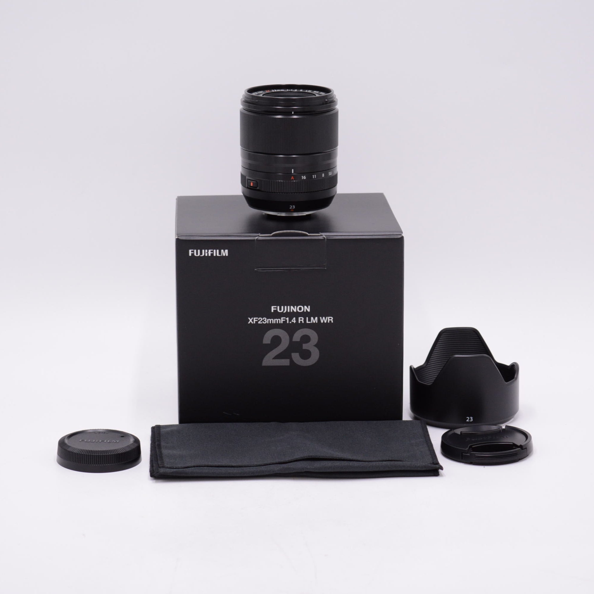 Fujifilm XF 23mm f/1.4 R LM WR APS-C Lens for X Mount - Fast Prime Lens for Fujifilm X Series Cameras | Perfect for Portrait, Street & Low Light Photography