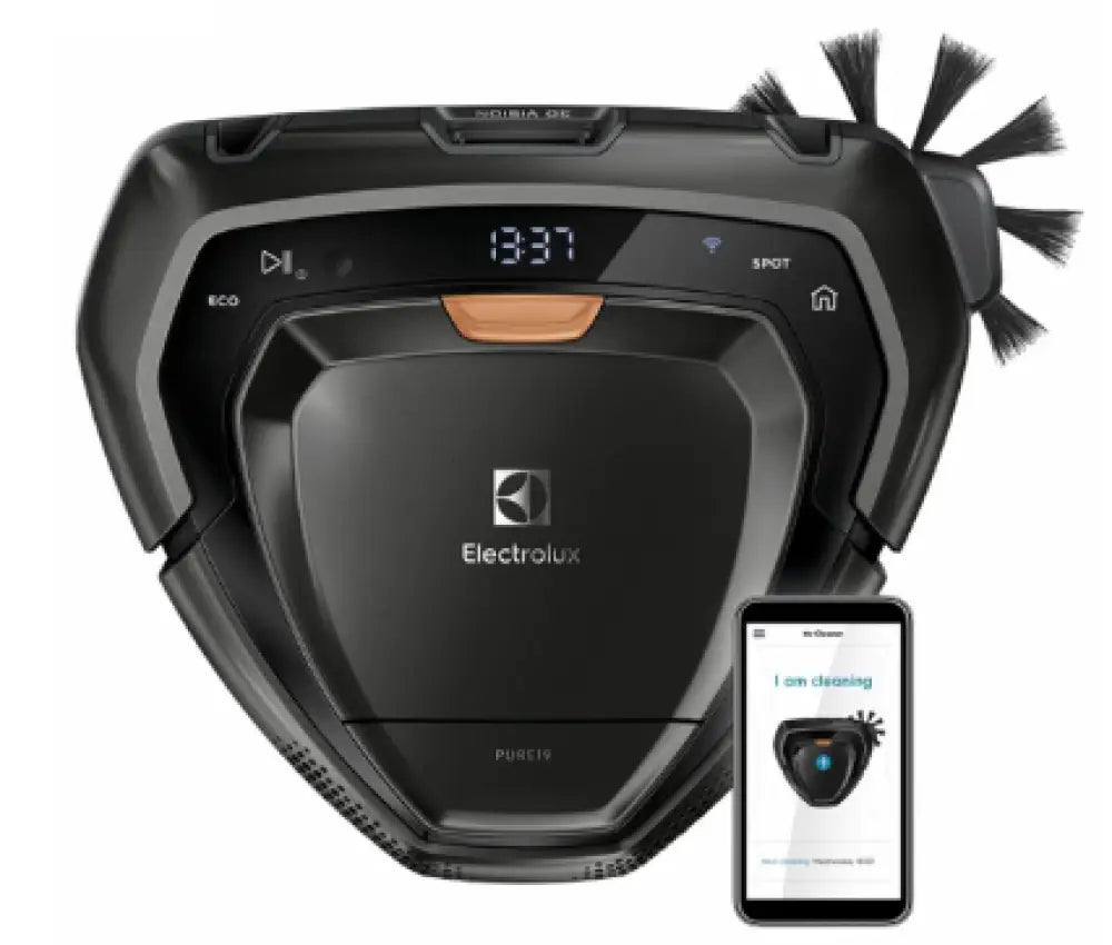 Electrolux PI91 5SGM PUREi9 Robotic Vacuum Cleaner - Smart WiFi, Self-Charging, Powerful Suction for Hardwood Floors & Carpets - Perfect for Pet Hair, Daily Cleaning in Homes & Apartments