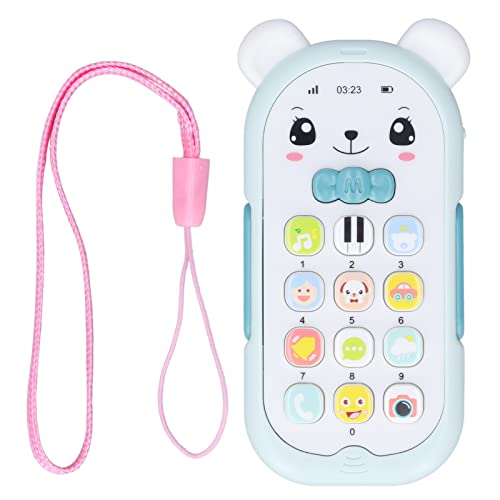 Best Toddler Learning Phone - Interactive Musical Toy Cell Phone with Lights & Sounds for Kids 3+ | Pretend Play, Early Education & Travel Entertainment for Boys & Girls