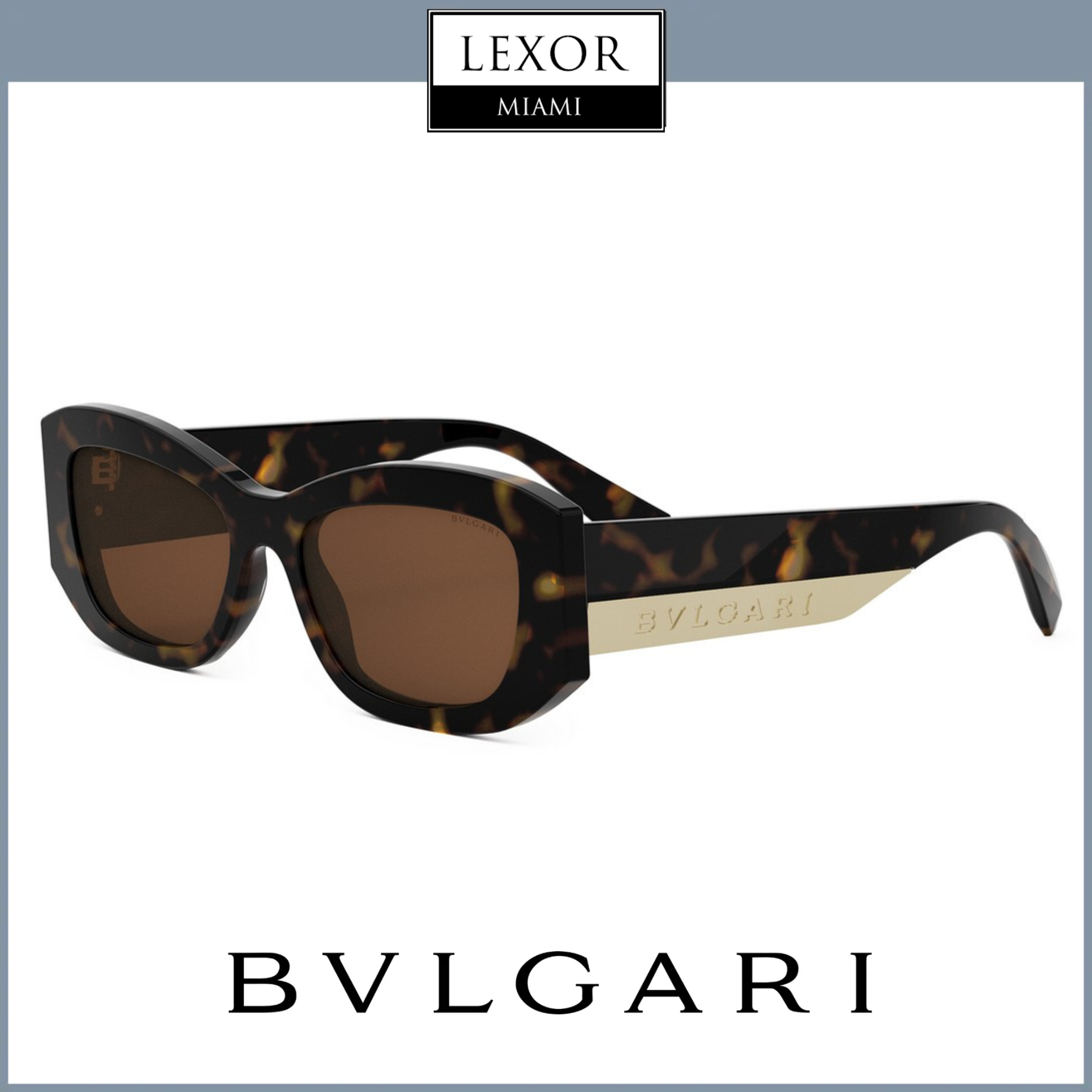 Bvlgari BV40037I 5452E Sunglasses for Women - Luxury Designer Shades with UV Protection - Perfect for Beach, Travel & Outdoor Activities