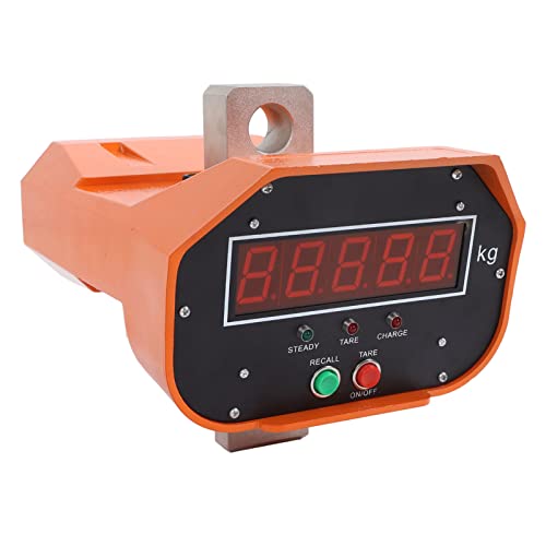 Heavy Duty Wireless Industrial Crane Scale 3000kg/6600lbs - Aluminum Digital Hanging Scale with Remote Control for Warehouse, Factory & Construction Sites - US Plug Included