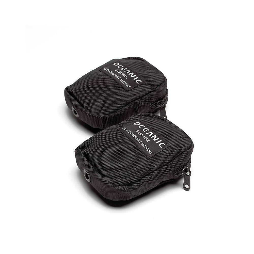 Oceanic Biolite BCD Scuba Diving Tank Weight Pocket Pair - Secure Weight Management for Underwater Adventures