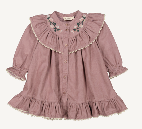 MARMAR DALINA DRESS for Toddlers - Girls' Floral Summer Dress (1.5Y 3Y) - Perfect for Birthday Parties, Family Photos & Outdoor Play