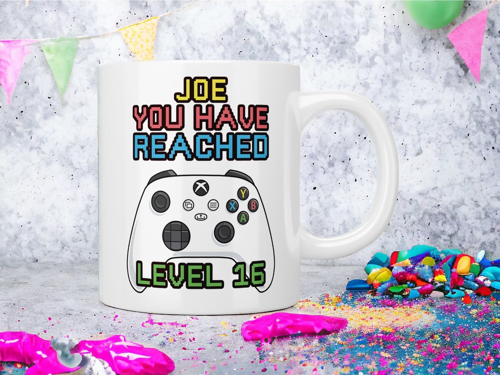 Personalized Xbox Gamer Birthday Mug - Custom Name Coffee Cup for Gamers - Perfect Gift for Gaming Enthusiasts - Ideal for Coffee, Tea & Gaming Sessions