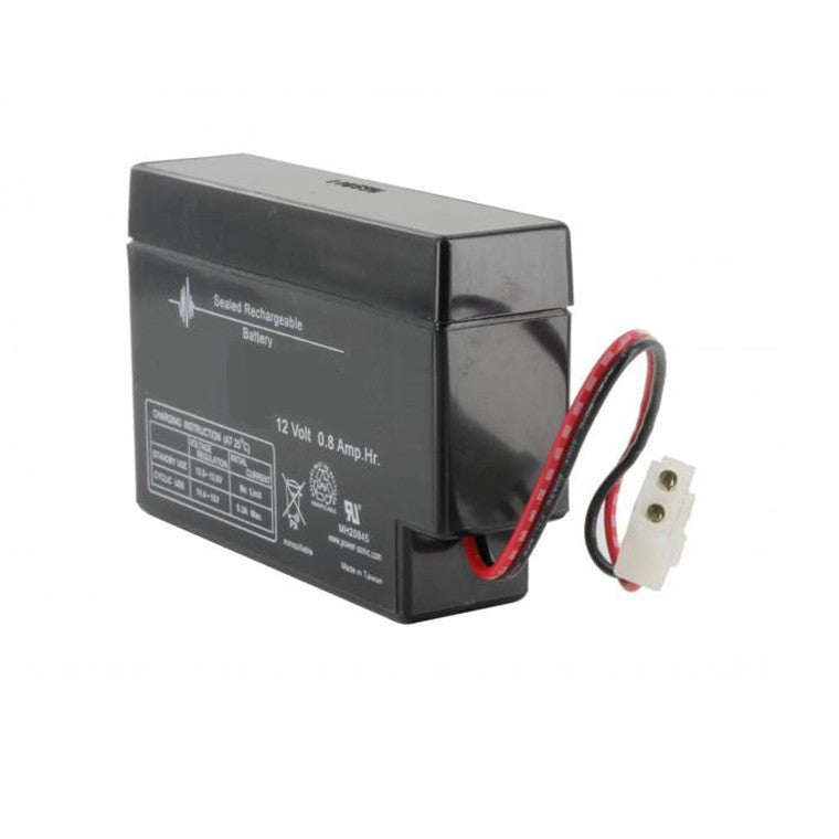 Remco VRLA AGM 12V 0.8Ah Sealed Lead Acid Battery - RM12-0.8 - Ideal for Backup Power, Security Systems, and Emergency Lighting