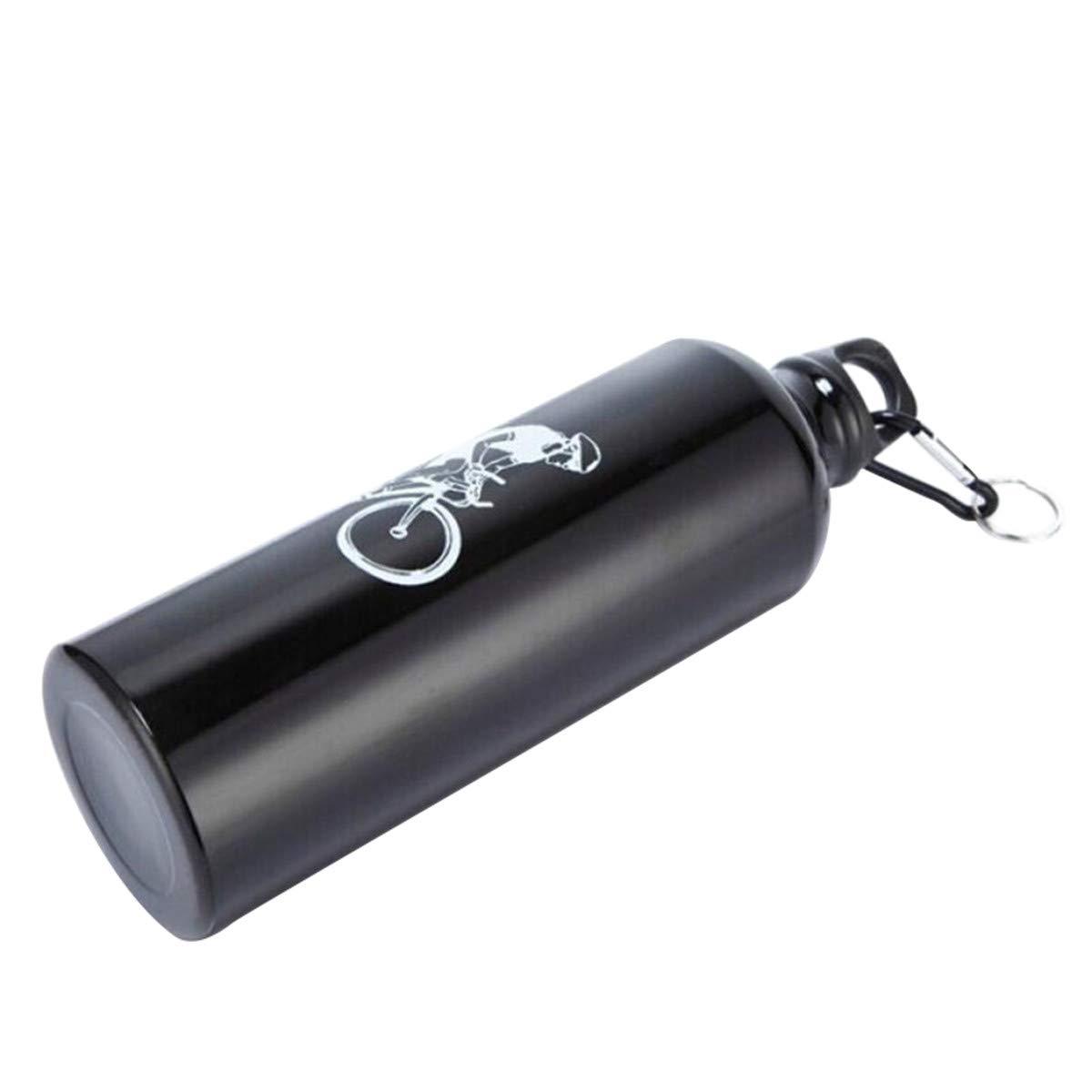 ECYC Insulated Aluminum Water Bottle for Bicycles - 18oz Vacuum Sealed Portable Thermos for Cycling, Hiking & Outdoor Sports - Leakproof & Durable Brown BPA-Free Bike Bottle