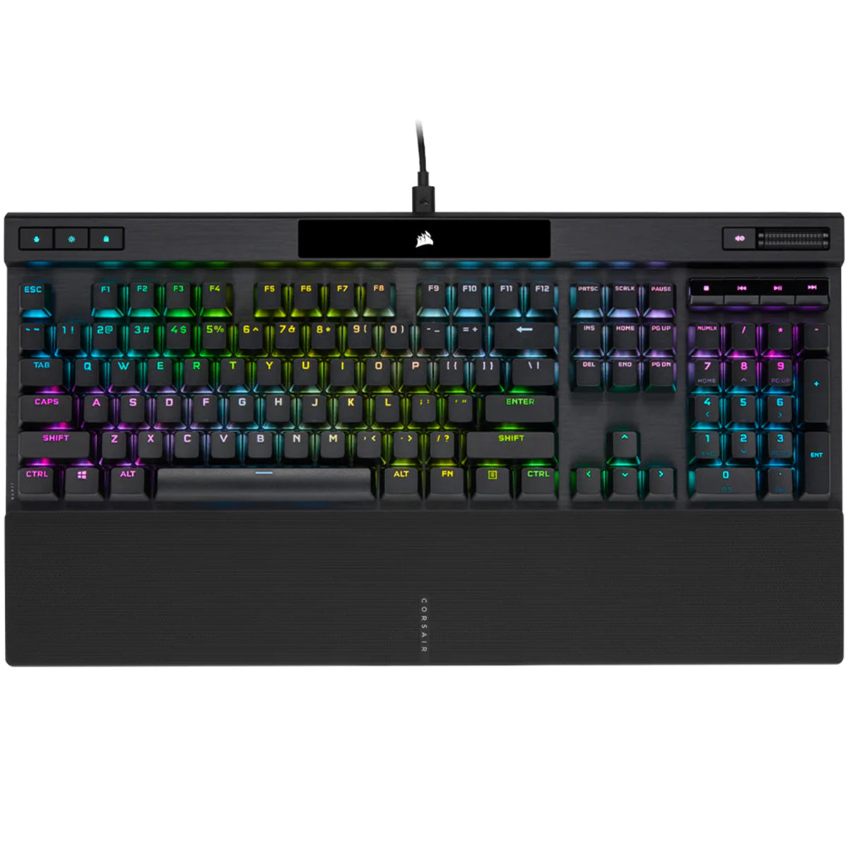 Corsair K70 RGB PRO Mechanical Gaming Keyboard - Black with OPX Switches - Fast & Responsive for PC, PS5, Xbox - Perfect for Gaming, Typing & Streaming