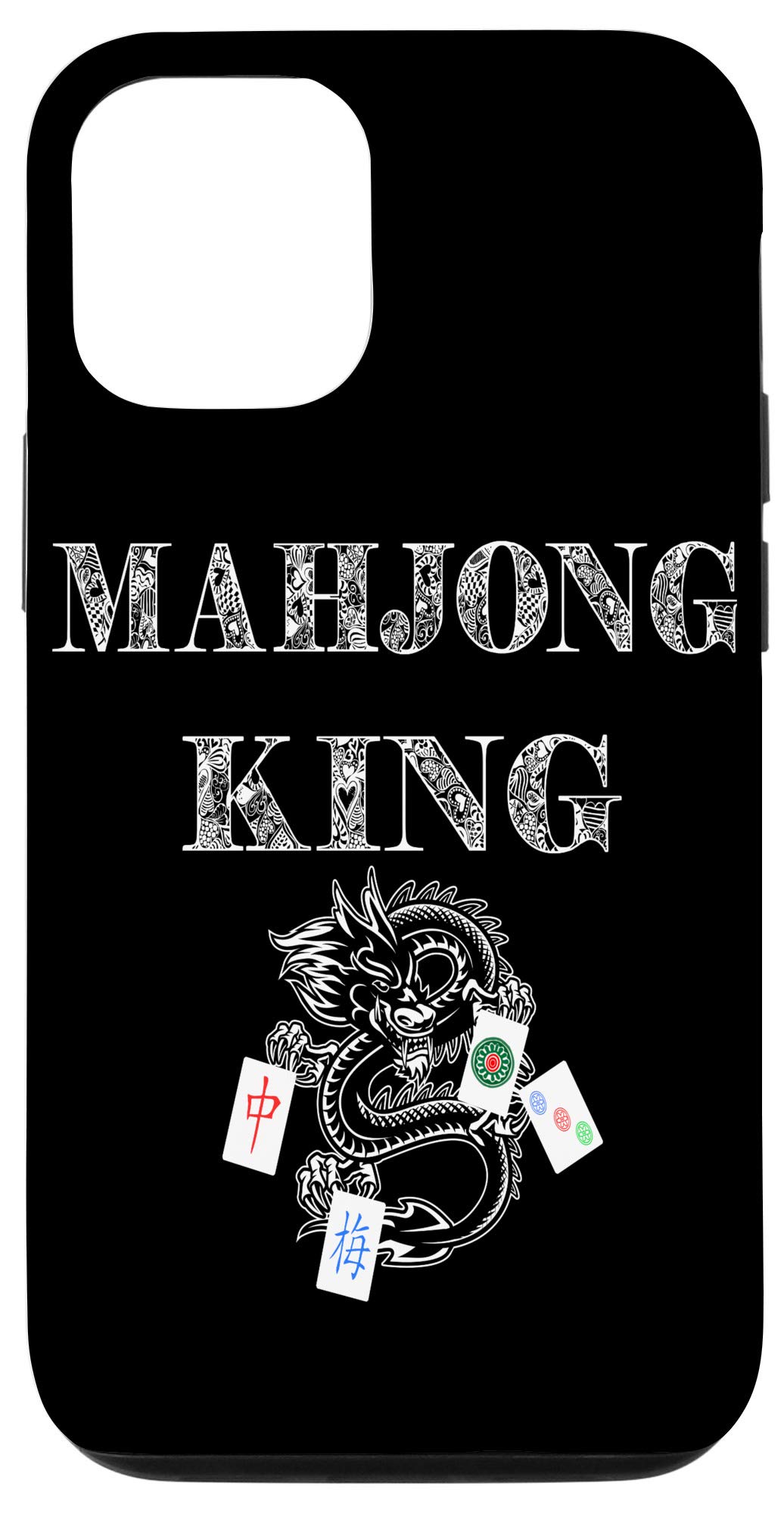 Premium Mahjong Set for iPhone 12/12 Pro - Authentic Chinese Game Tiles with Travel Case | Perfect for Family Game Nights, Travel Entertainment & Cultural Gift Giving