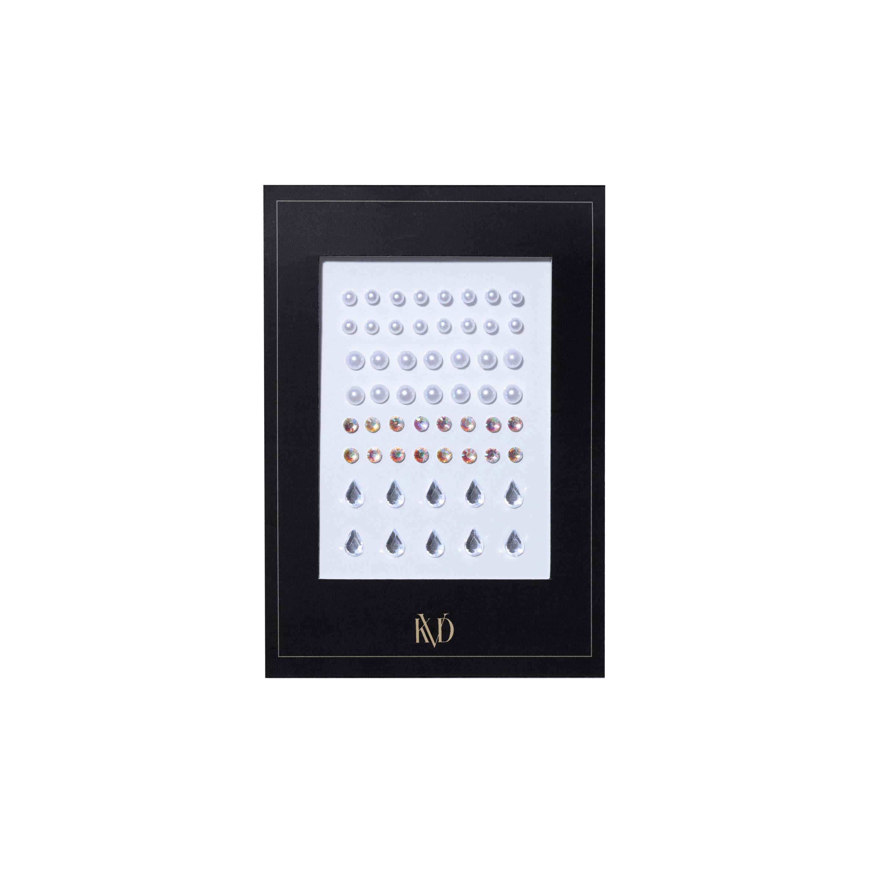 KVD Beauty 2022 Face Gems Kit - Glitter Rhinestone Face Jewels for Festival, Rave, Halloween & Party Makeup | Vegan & Cruelty-Free
