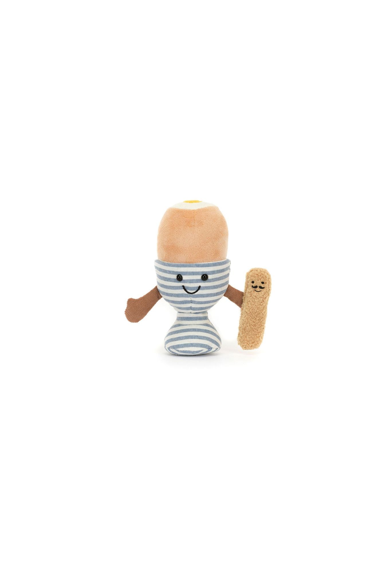 Jellycat Amuseables Eggetha Egg & Lance Soldier Plush Toy - Cute Easter Gift for Kids, Baby Shower Present, Soft Stuffed Animal for Playtime & Nursery Decor