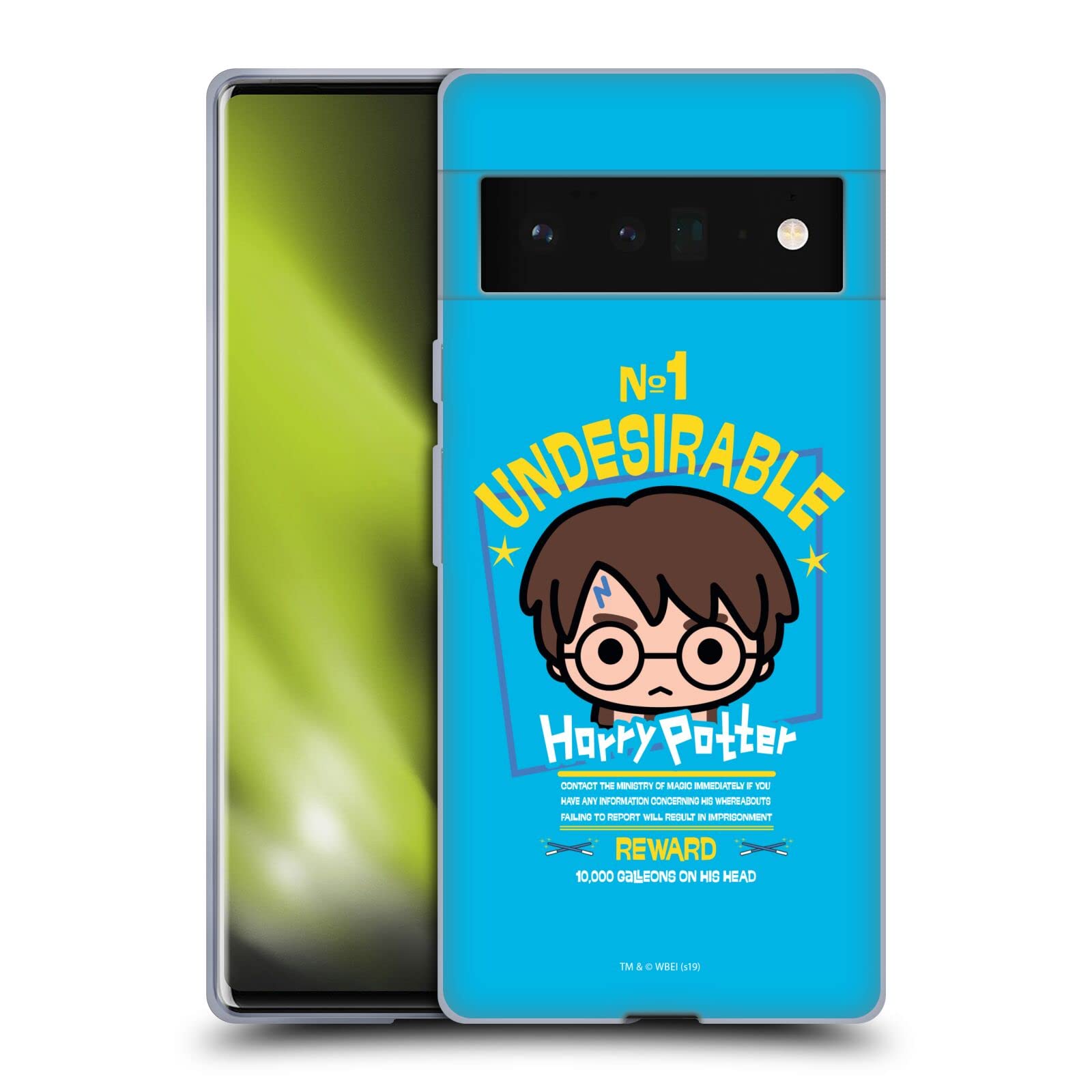 Harry Potter Deathly Hallows Case for Google Pixel 6 Pro - Soft Gel Protection for Fans