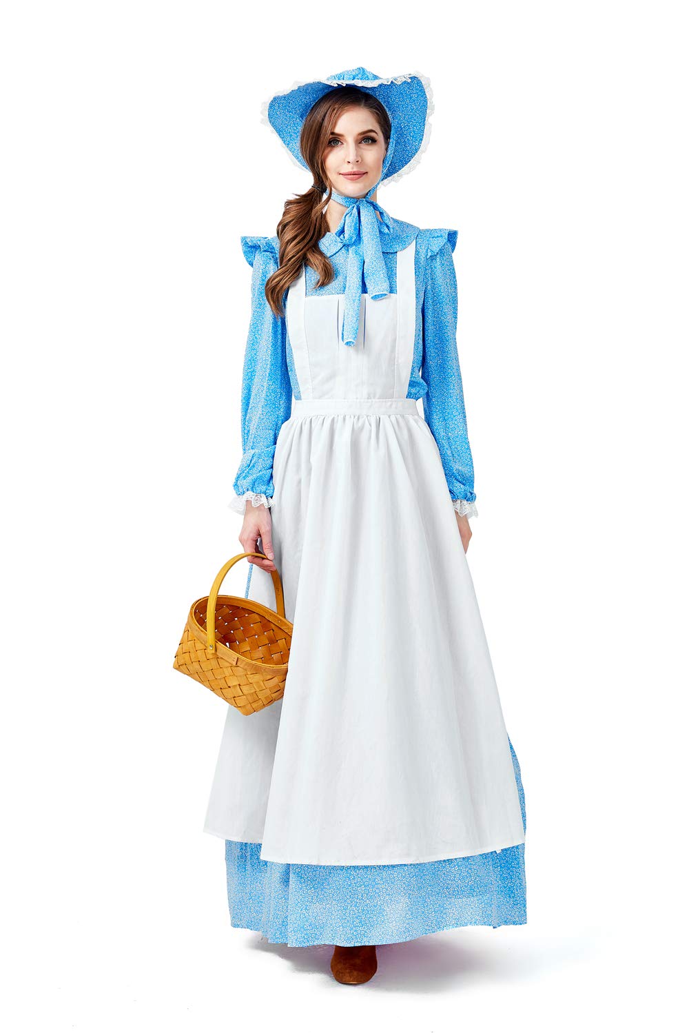 Farm Girl Costume for Women - Halloween & Cosplay Role Play - Party & Stage Use