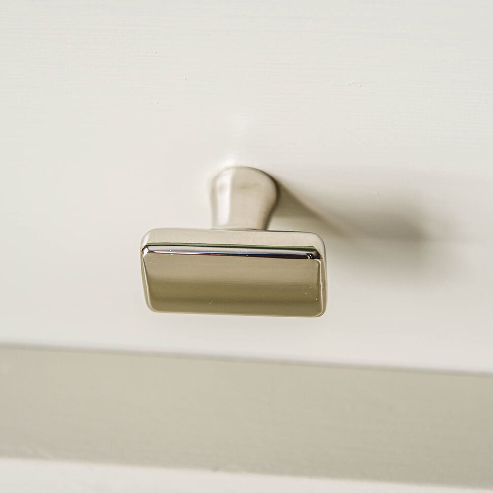 Polished Nickel Cabinet Knobs - Premium Solid Metal Drawer Pulls for Kitchen & Bathroom - Elegant Hardware for Home Decor & Furniture Upgrade