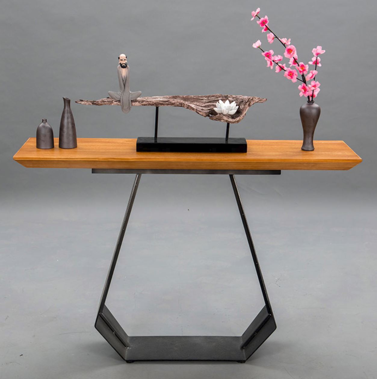 Modern Madison Hallway Console Table - Entryway Sofa Table with Storage Shelf for Small Spaces | Perfect for Home, Office, Apartment Decor
