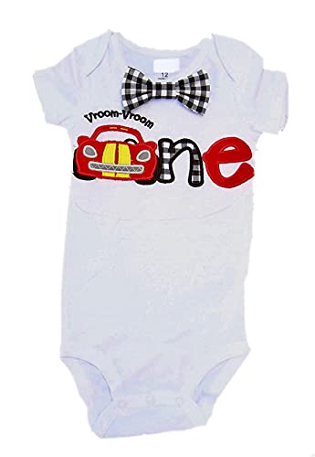 Race Car First Birthday Outfit for Boys - Cake Smash & Party Fun