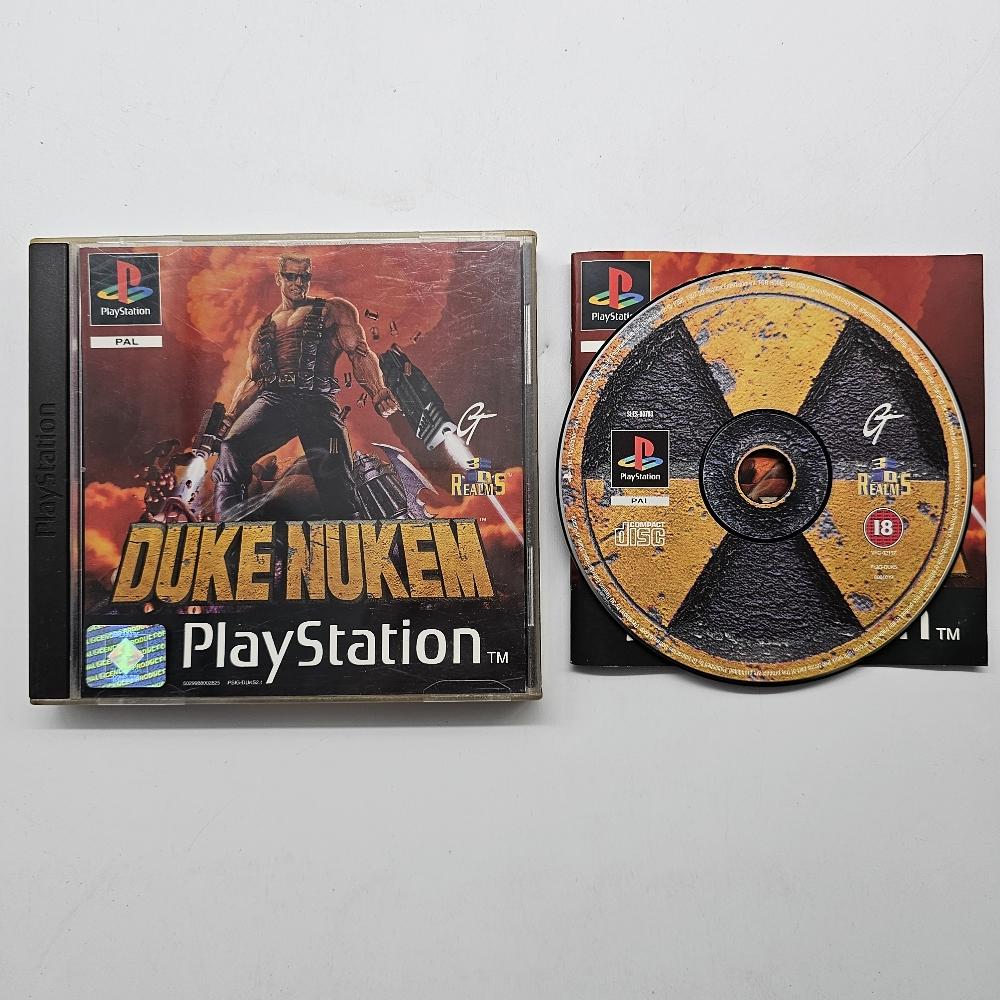 Duke Nukem PS1 Game for Playstation 1 - Classic First-Person Shooter Action - PAL Version - Perfect for Retro Gaming & Collectors