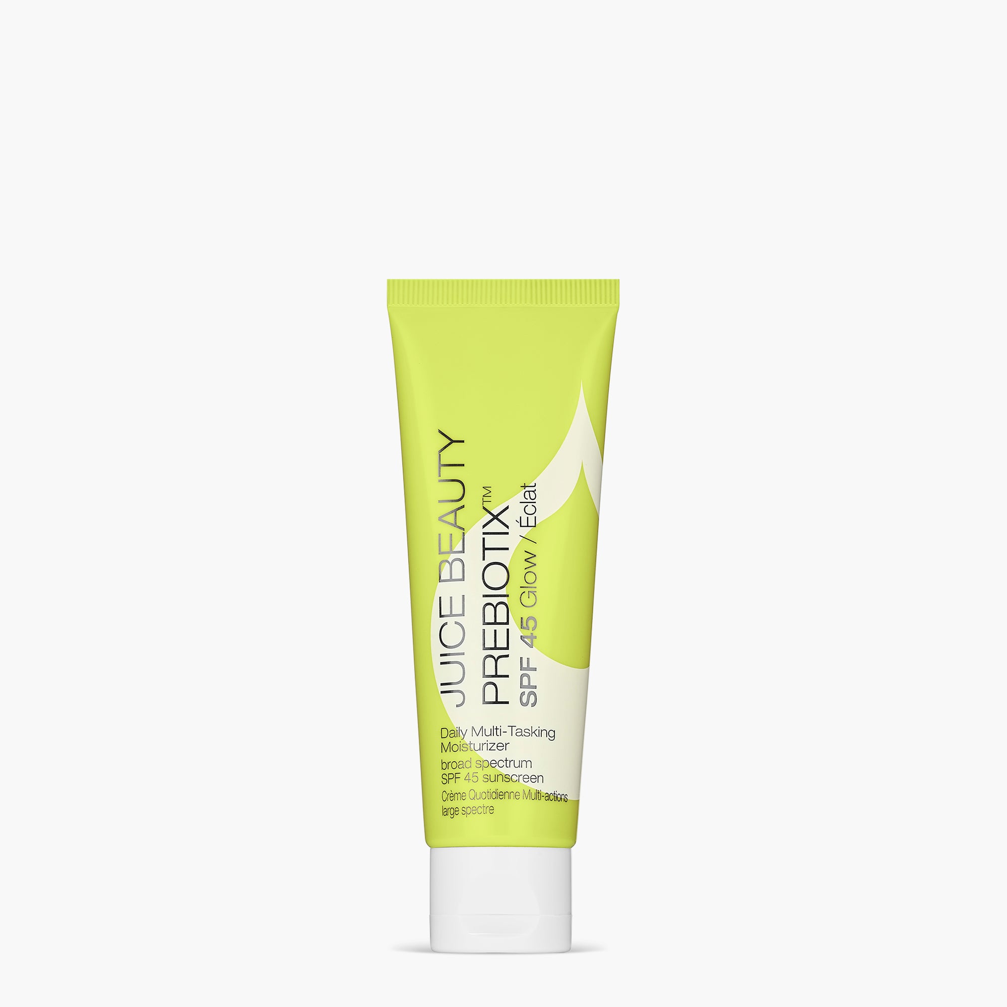 Prebiotix SPF 45 Glow Daily Multi-Tasking Moisturizer with Hyaluronic Acid - Lightweight Face Cream for Hydration & Sun Protection - Perfect for Daily Skincare Routine & Outdoor Activities