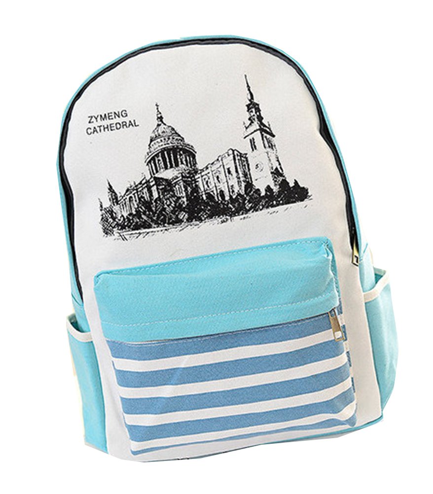 Stylish Unisex Canvas Backpack - Durable School, Travel & Laptop Bag with Shoulder Straps | Perfect for College, Commuting & Outdoor Adventures
