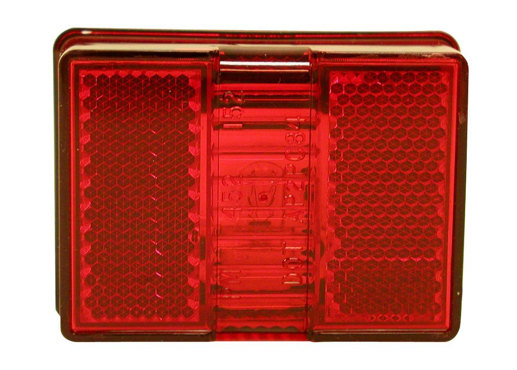 AMD PM E150KA Amber Sealed Rectangular Clearance Light Kit - Heavy Duty Truck & Trailer Safety Lights for Night Driving & Road Visibility