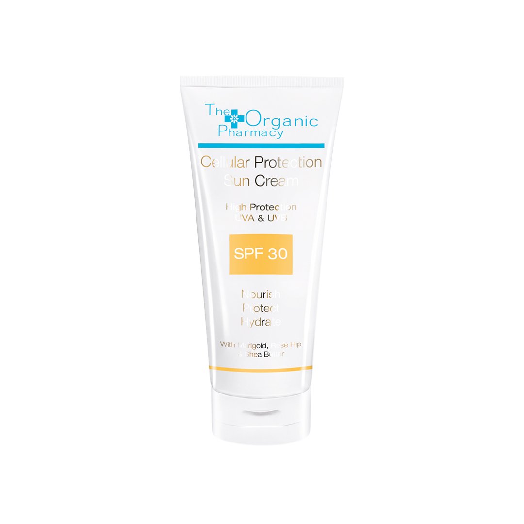 SPF 30 Sunscreen for Face & Body - Broad Spectrum UVA/UVB Protection, Water Resistant Cellular Defense Sun Cream - Perfect for Beach, Swimming & Outdoor Activities
