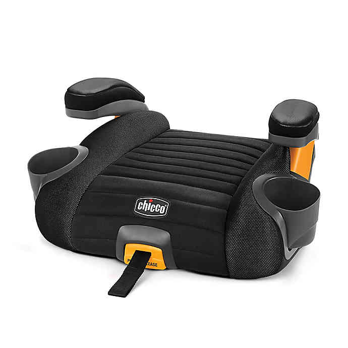 Chicco GoFit Plus Booster Car Seat - Lightweight & Comfortable High Back Booster for Big Kids 40-100 lbs - Perfect for Travel & Everyday Use