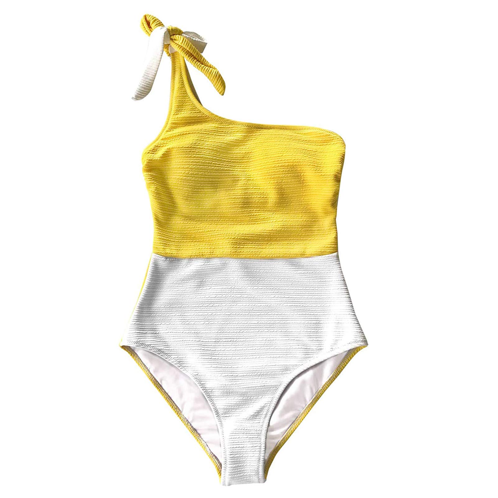 Women's One-Piece Swimsuit with Bowknot - UPF 50+ Sun Protection, Adjustable Shoulder Straps, Comfortable Bathing Suit for Women - Perfect for Beach, Pool, and Summer Vacation
