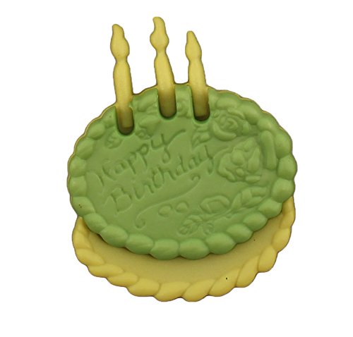 100 Buttons for Birthday Cake Decorations - DIY Cake Toppers for Parties, Baking & Celebrations