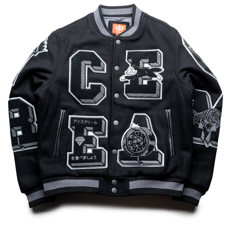 Premium Black Ice Cream Creme Jacket - Soft & Stylish Winter Coat for Women & Men - Perfect for Cold Weather, Outdoor Activities & Fashion Streetwear