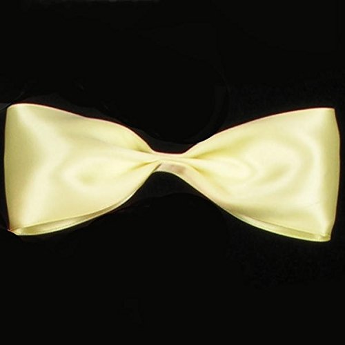 Soft Lemon Yellow Double Face Satin Craft Ribbon 3.2mm x 330 Yards - Perfect for Gift Wrapping, DIY Crafts, Scrapbooking & Wedding Decorations