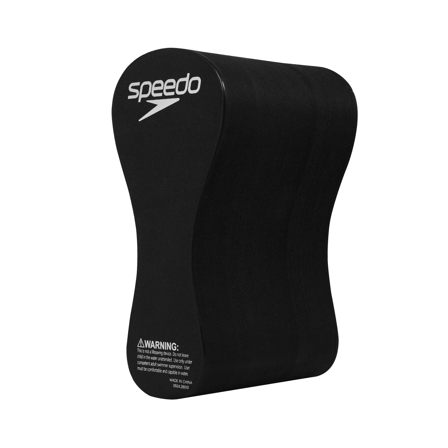 Speedo Team Pull Buoy - Black - Swimming Training Aid for Competitive Swimmers & Water Workouts - Perfect for Pool Practice & Swim Team Drills