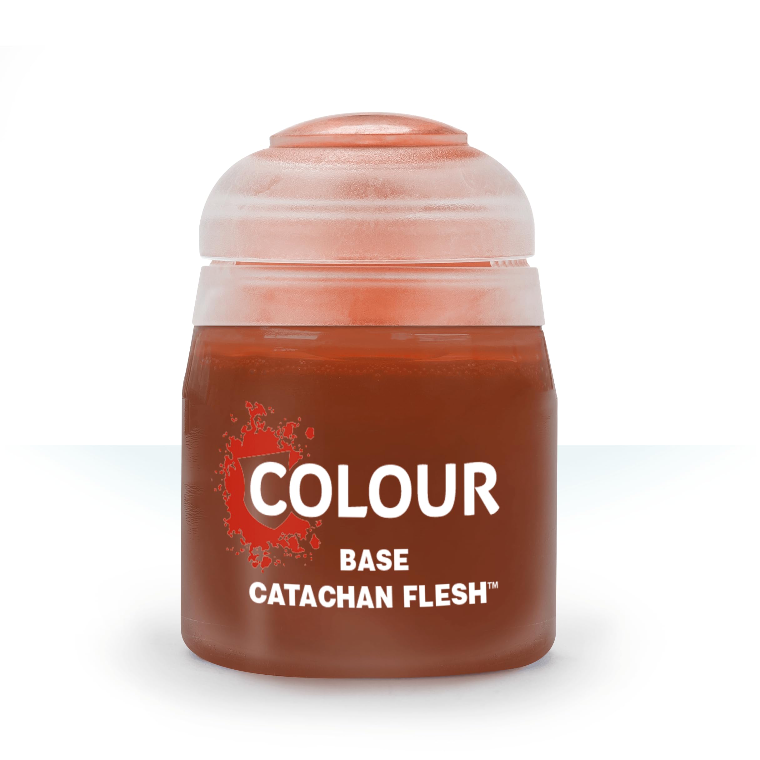 Games Workshop Citadel Base Paint - Catachan Fleshtone Acrylic Miniature Paint for Warhammer 40K, AOS & Tabletop Gaming - Perfect for Base Coating & Detailing Miniatures