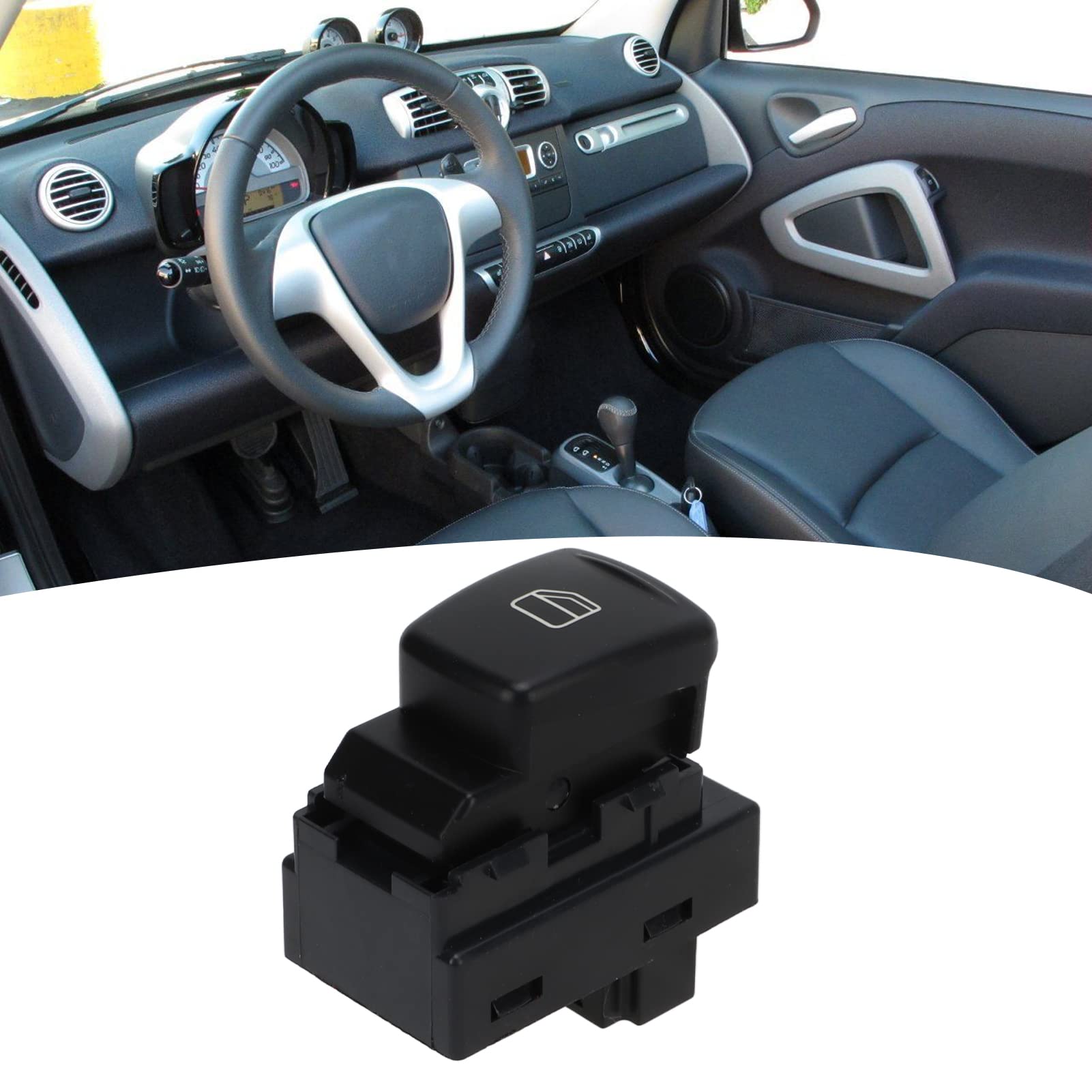 High Sensitivity Qiilu Electric Window Switch Button 4519051800 - Smart Replacement for Smooth Power Window Operation - Perfect for Car Upgrades & DIY Repairs