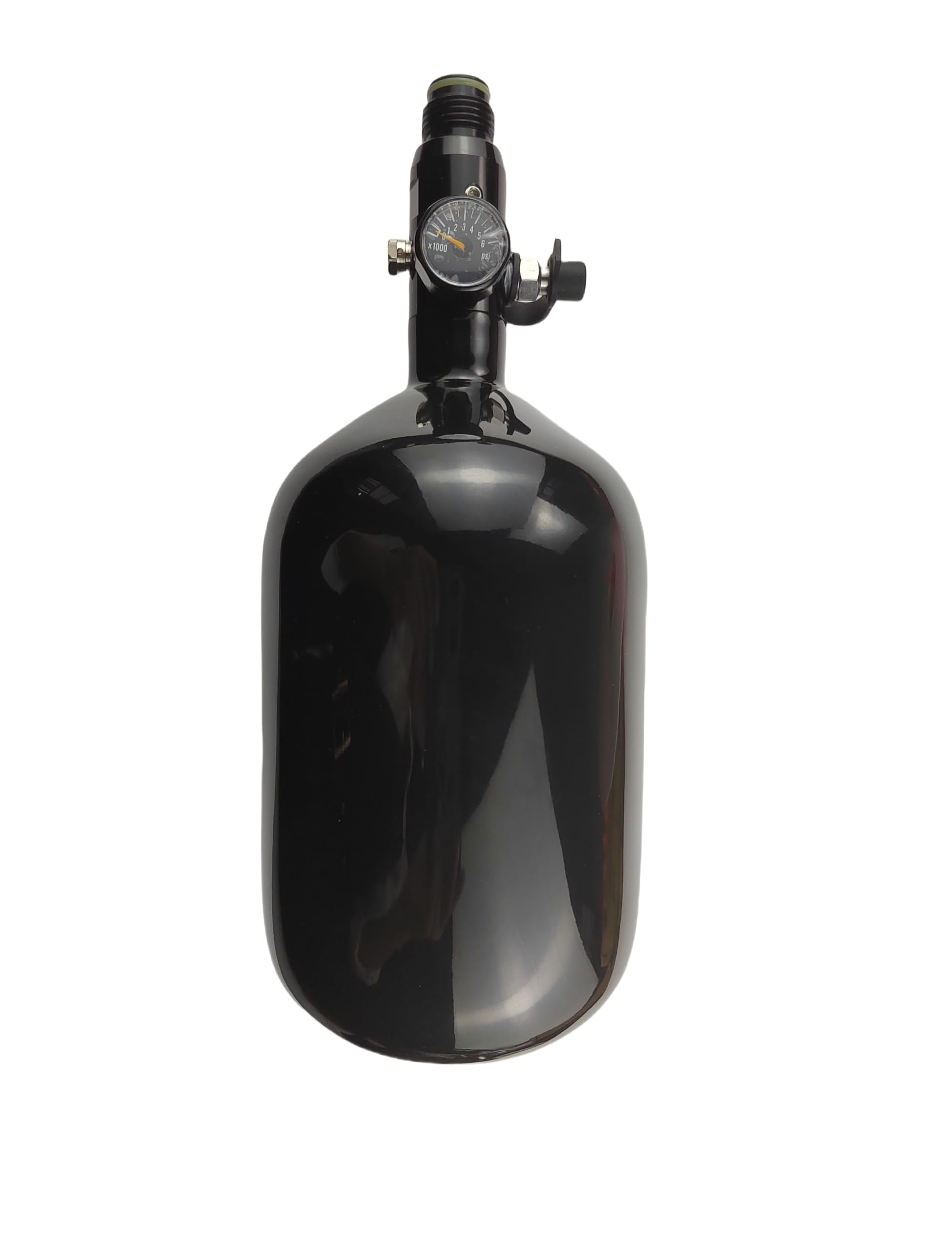 DOT 68ci 4500psi Carbon Fiber Paintball PCP Air Tank with 800Psi Regulator - HPA Tank for Paintball Guns, PCP Air Rifles & Airsoft (2024 Model) | Perfect for Competitive Paintball, Target Shooting & Outdoor Airsoft Battles