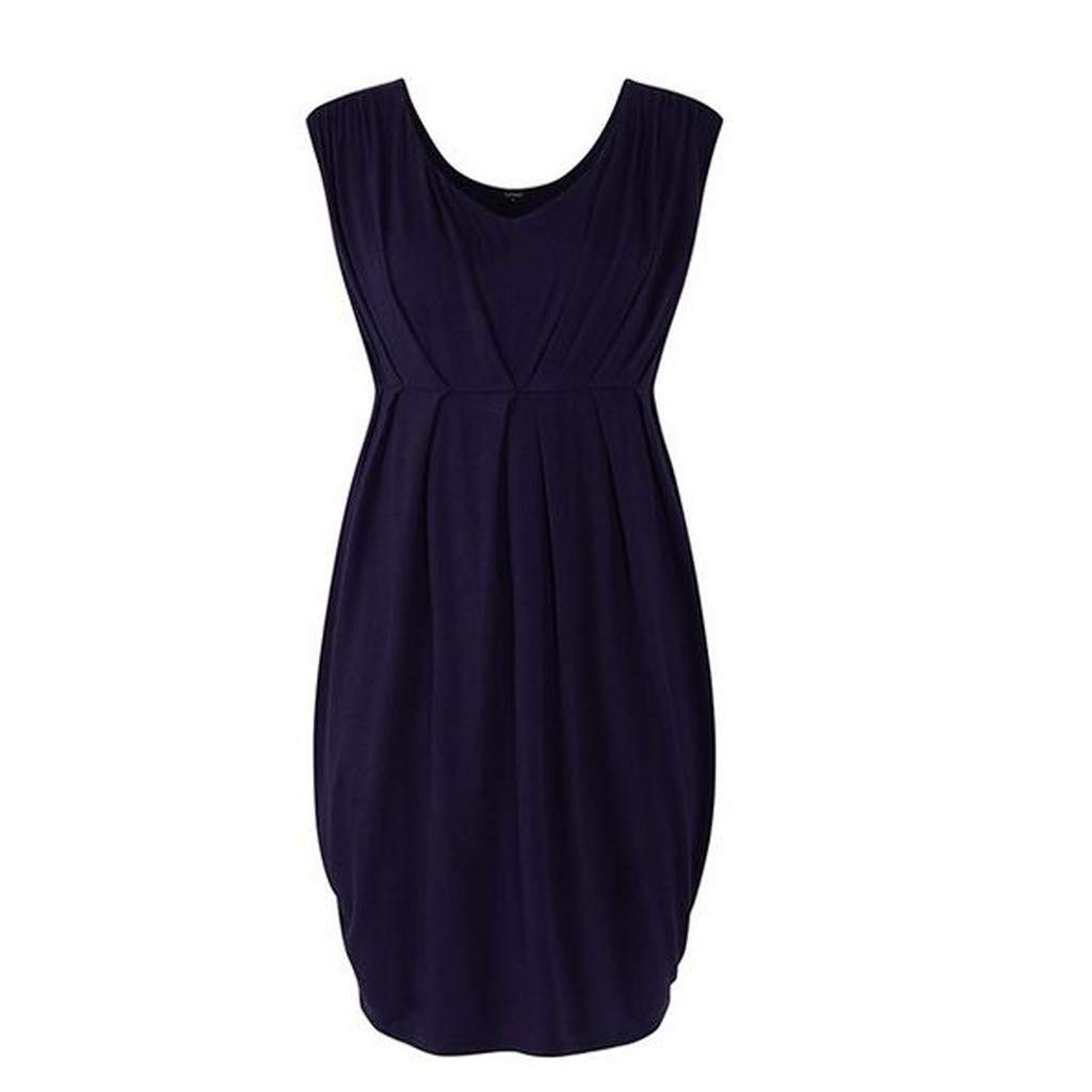 Sexy Sleeveless Bodycon Maternity Dress for Women - Long White Pregnant Dress for Family Photos, Baby Showers & Special Occasions