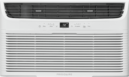 Frigidaire FFTH1222U2 12,000 BTU Built-In Room Air Conditioner with Supplemental Heat 230V/60Hz - Perfect for Bedrooms, Living Rooms & Home Offices