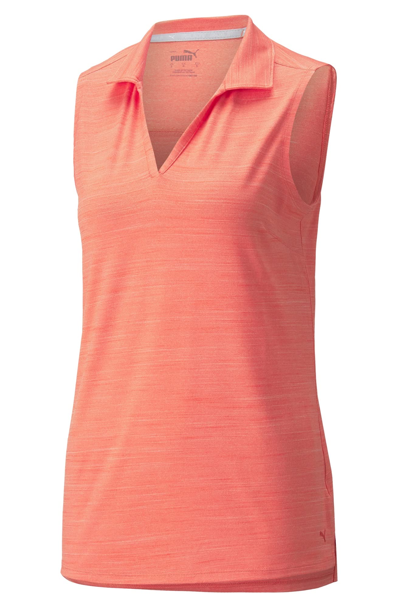 PUMA Men's Cloudspun Sleeveless Polo for Golf & Casual Wear