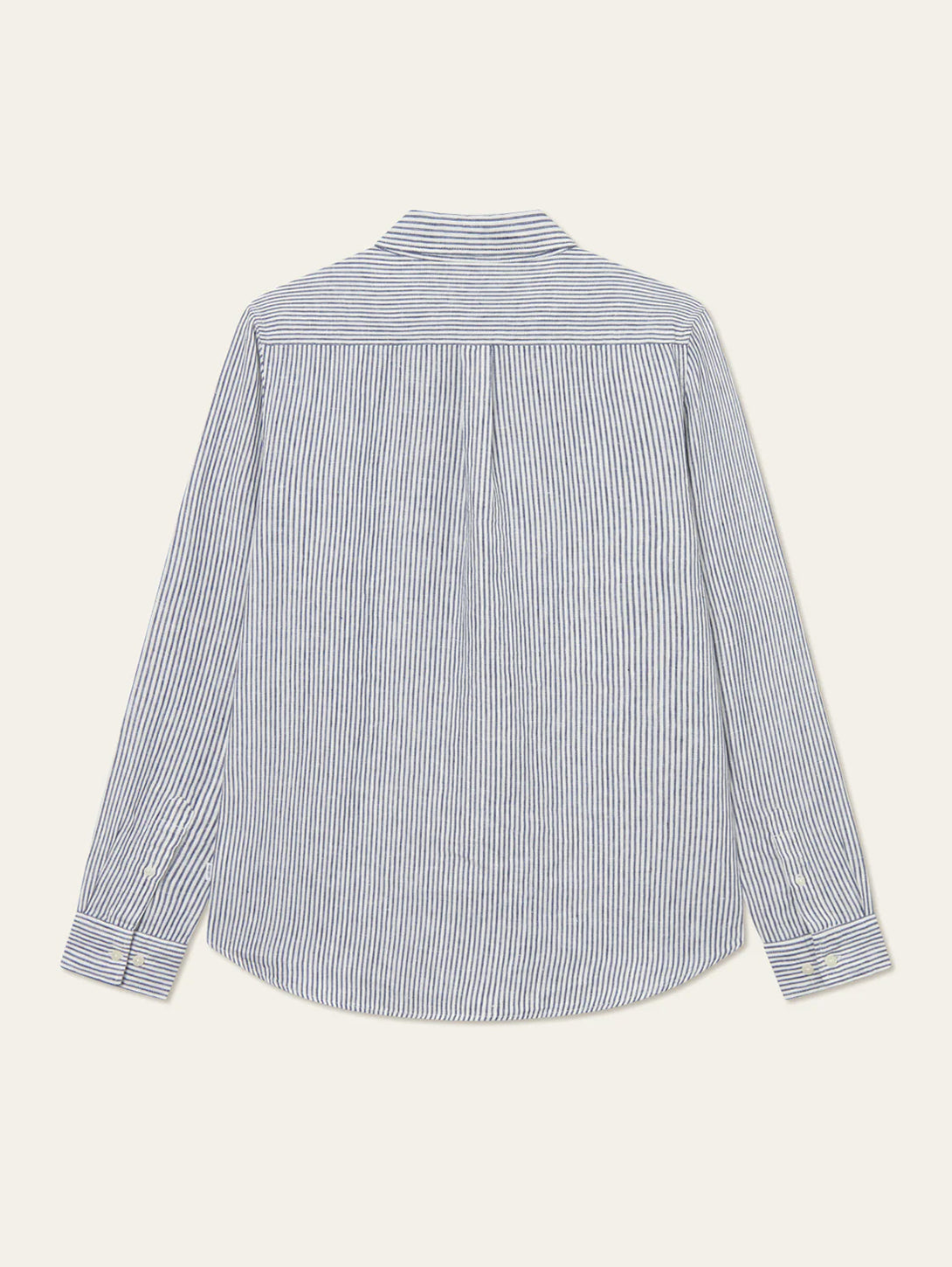Kristian Linen Shirt for Men - Breathable Blue Casual Button Down Shirt | Perfect for Summer, Beach & Office Wear
