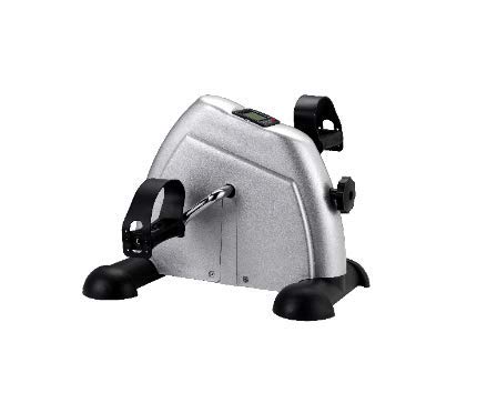 Portable Mini Exercise Bike for Arms & Legs - Under Desk Pedal Exerciser with LCD Display - Compact Home & Office Workout Equipment for Fitness, Rehab & Sedentary Lifestyle