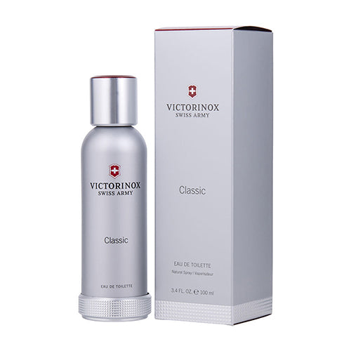 Victorinox Swiss Army Classic 100ml Eau de Toilette for Men - Fresh Citrus & Woody Fragrance - Perfect for Daily Wear, Office & Outdoor Adventures