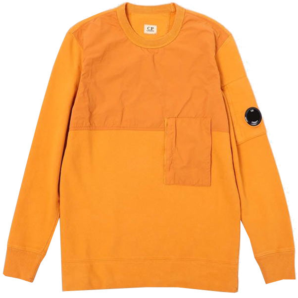 CP Company Mixed Utility Sweatshirt for Men - Stylish & Comfortable Pullover Hoodie for Urban Streetwear & Outdoor Activities