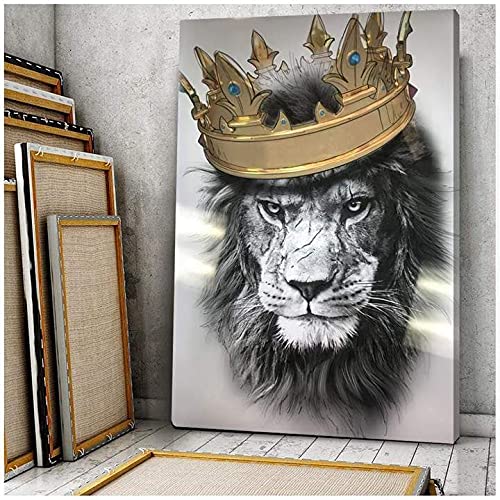 Lion King Poster Canvas - Meaningful Gift for Family & Friends | Home Decor for Birthday, Christmas