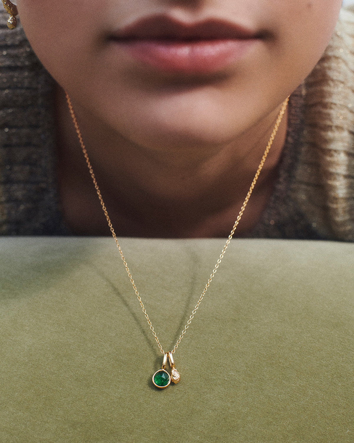 GRID 1 Oasis Necklace - Elegant Gold Pendant for Women | Perfect for Everyday Wear, Date Nights & Special Occasions