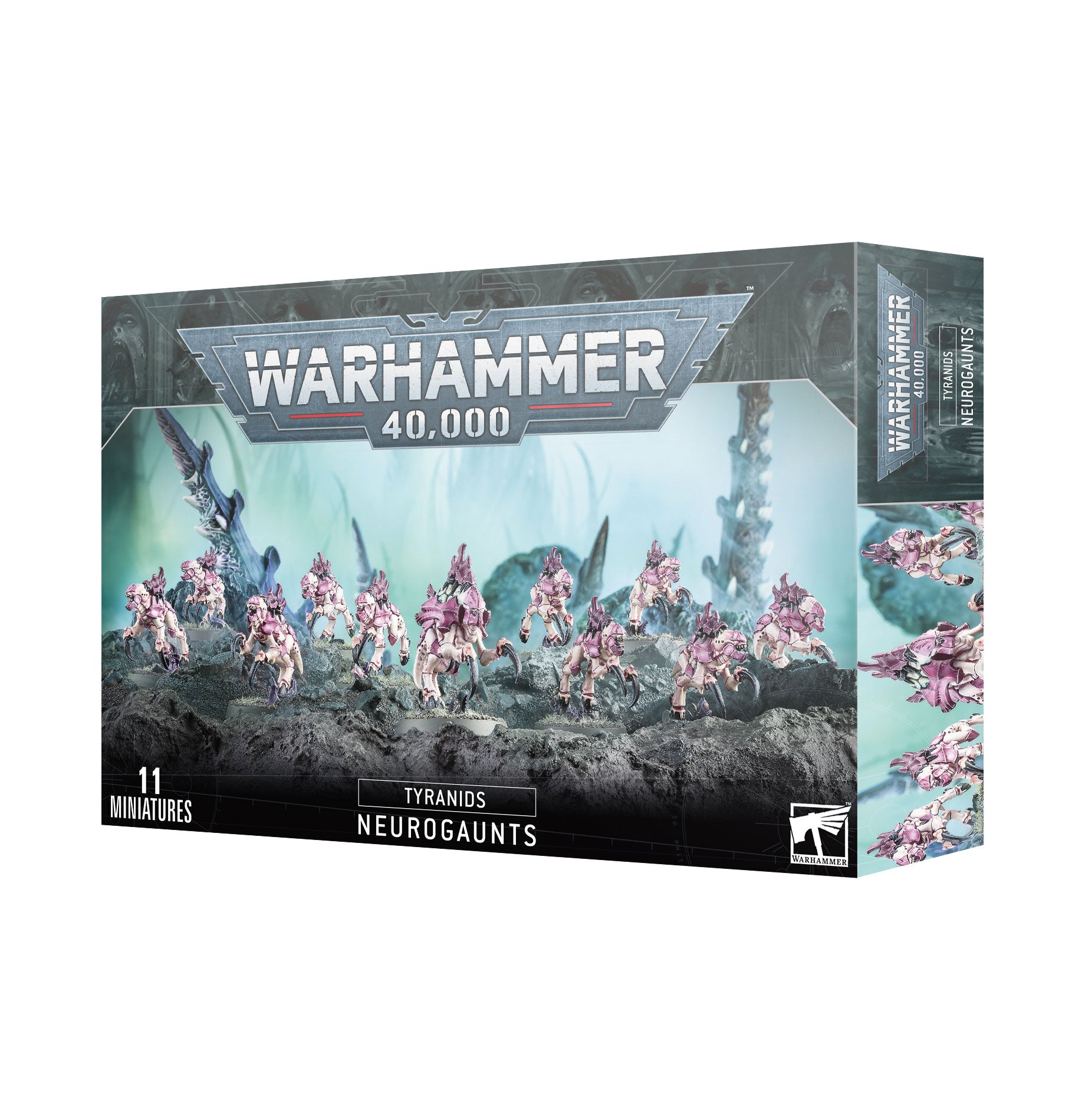 40K Warhammer Tyranids Neurogaunts Miniatures - Tabletop Gaming & Collectible Figures for Warhammer 40K Battles