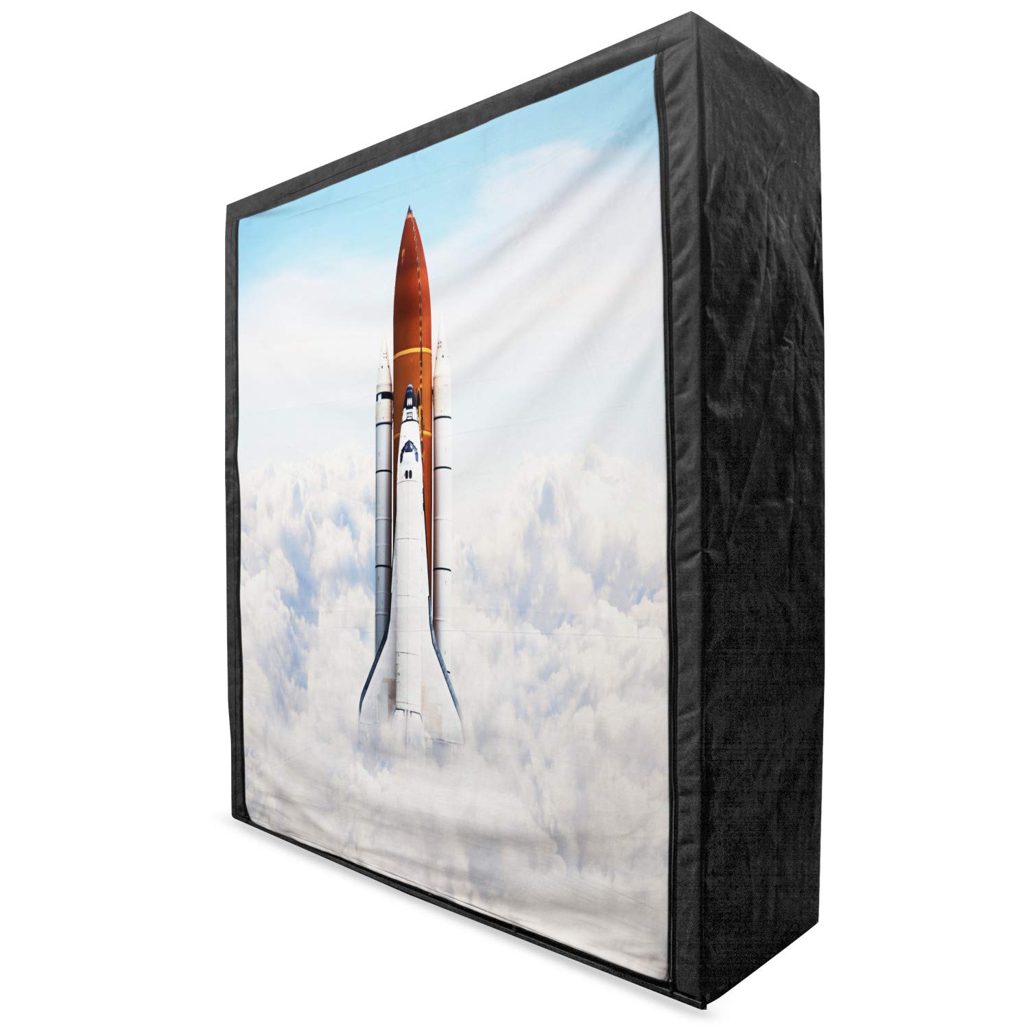 Ambesonne Space-Themed Portable Fabric Wardrobe - 59